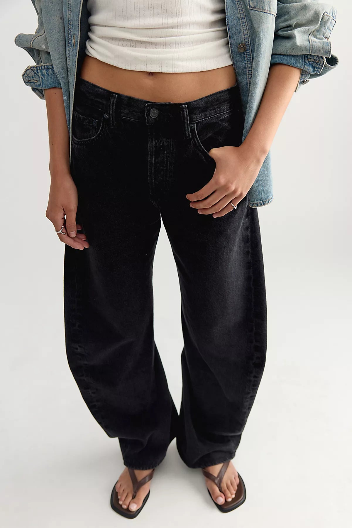 AGOLDE Spiral Twisted Seam Jeans