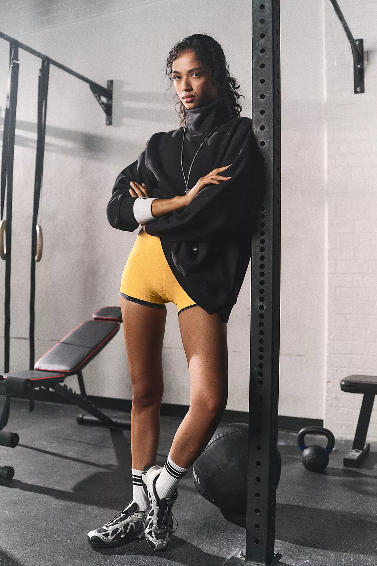 A Cut Above Mock Neck Pullover Sweatshirt