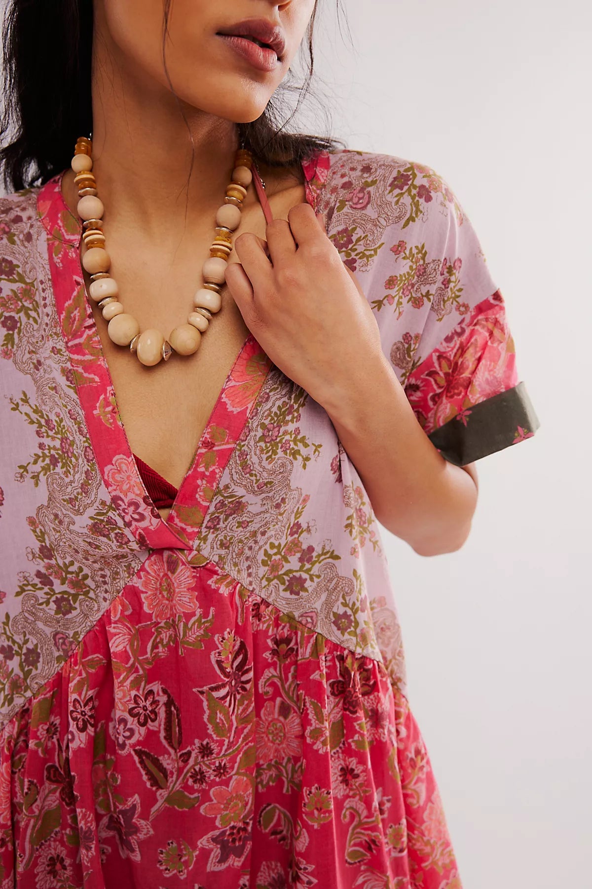 Agnes Printed Mini Dress