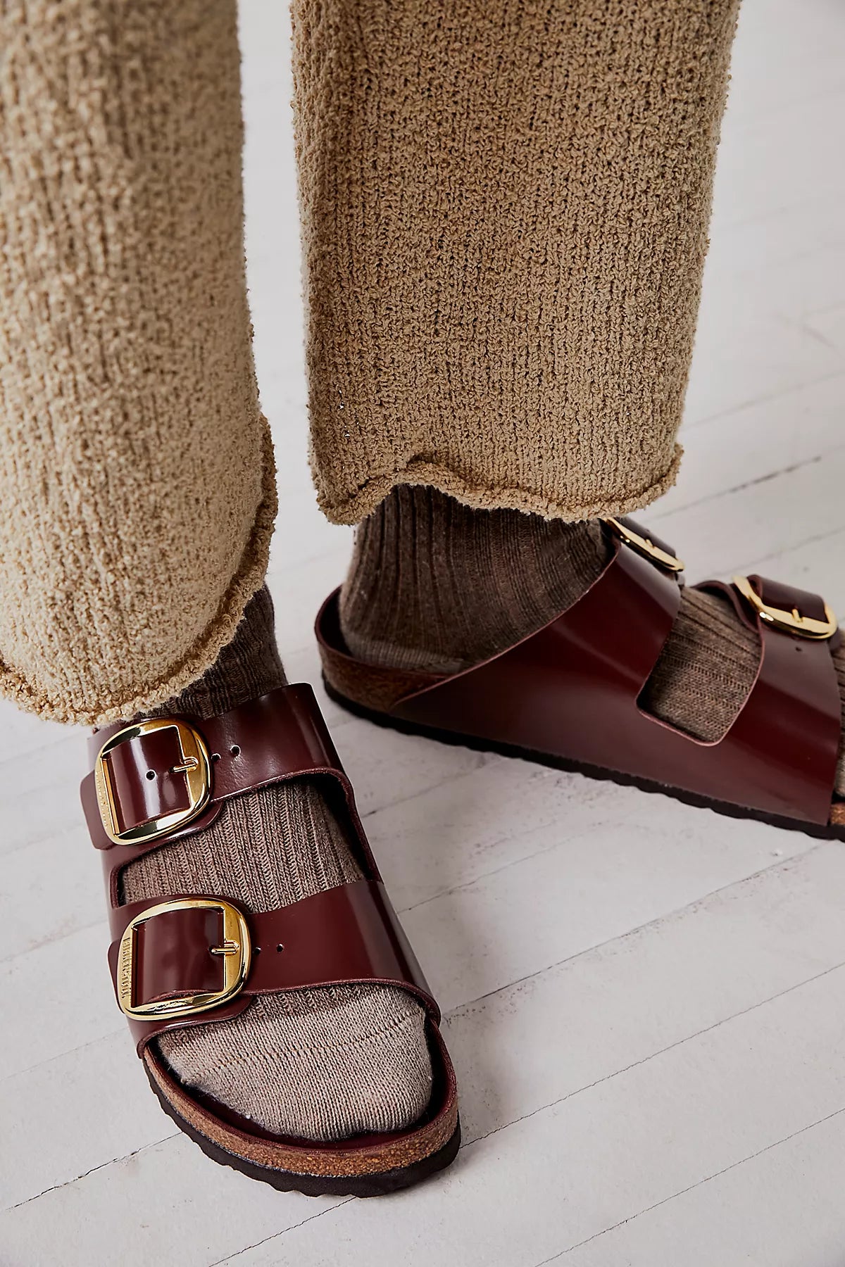 Birkenstock Arizona Big Buckle High Shine Sandals