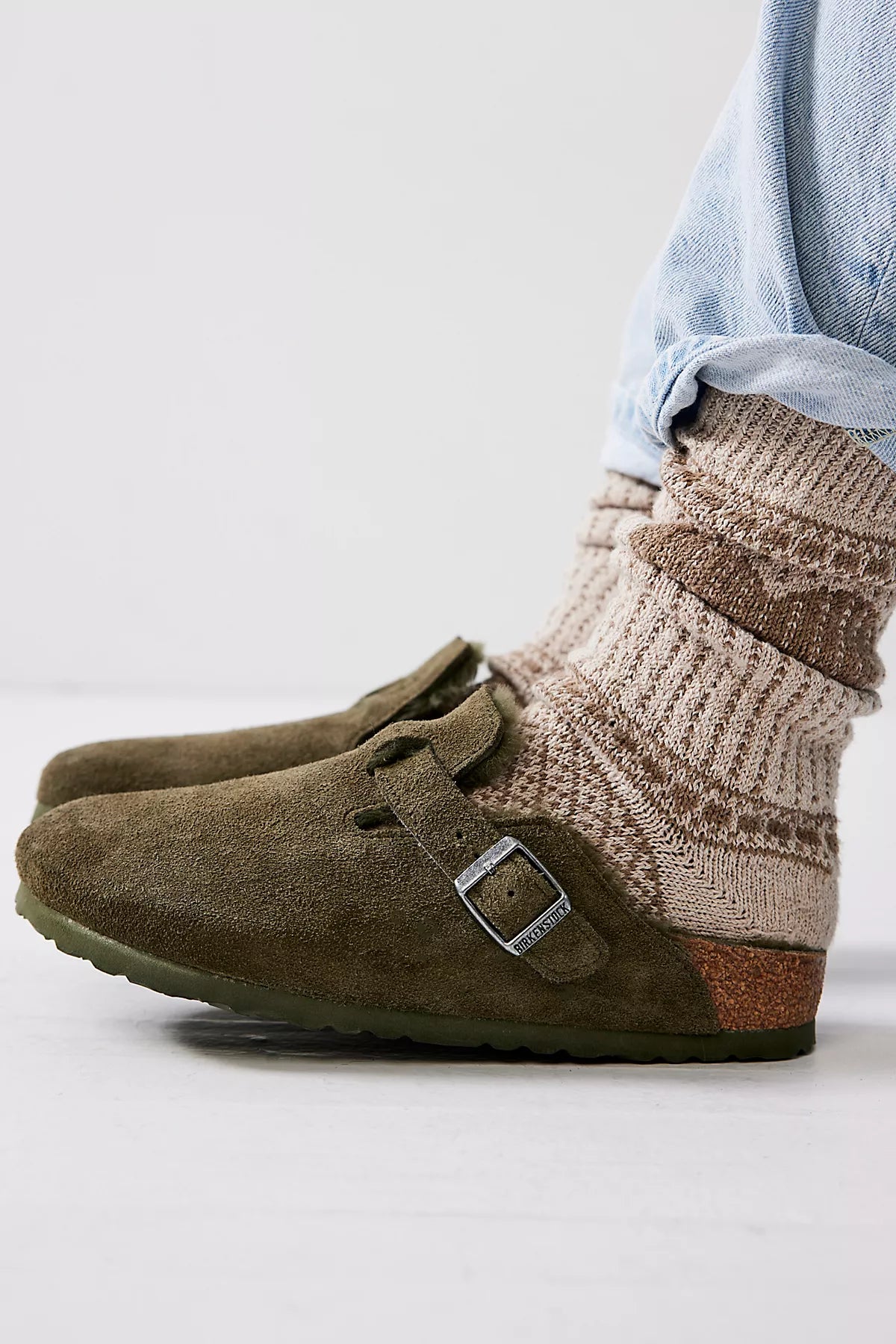 Birkenstock Boston Shearling Clogs