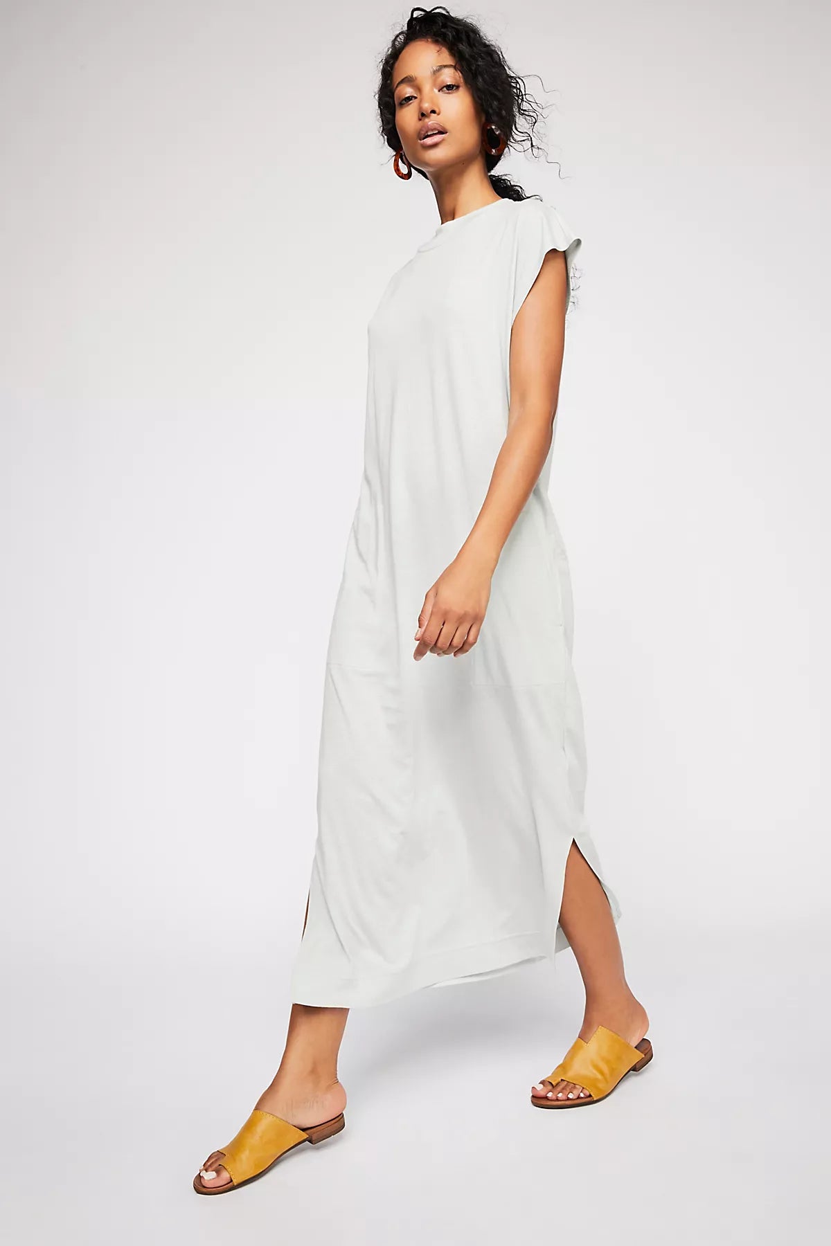 All Day Long Midi T-Shirt Dress