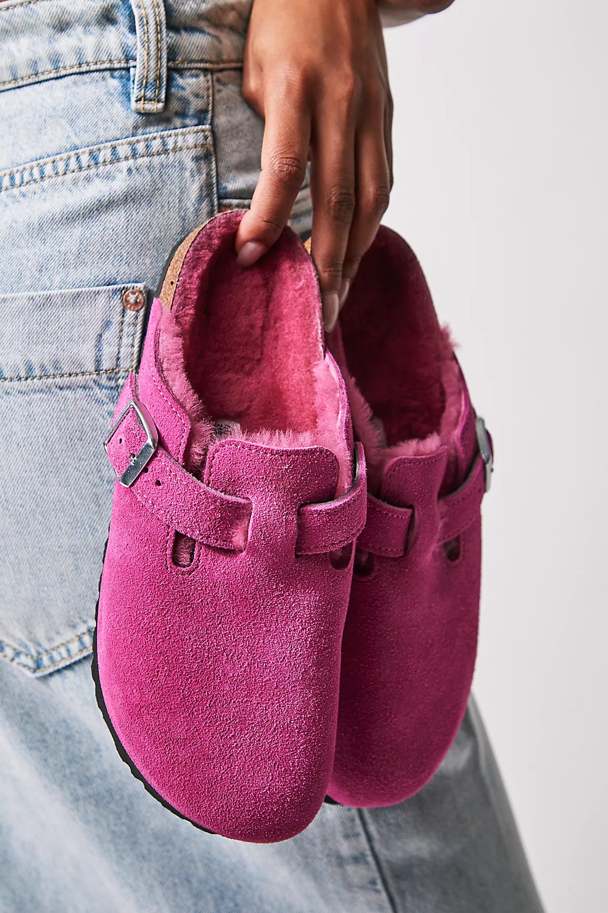 Birkenstock Boston Shearling Clogs