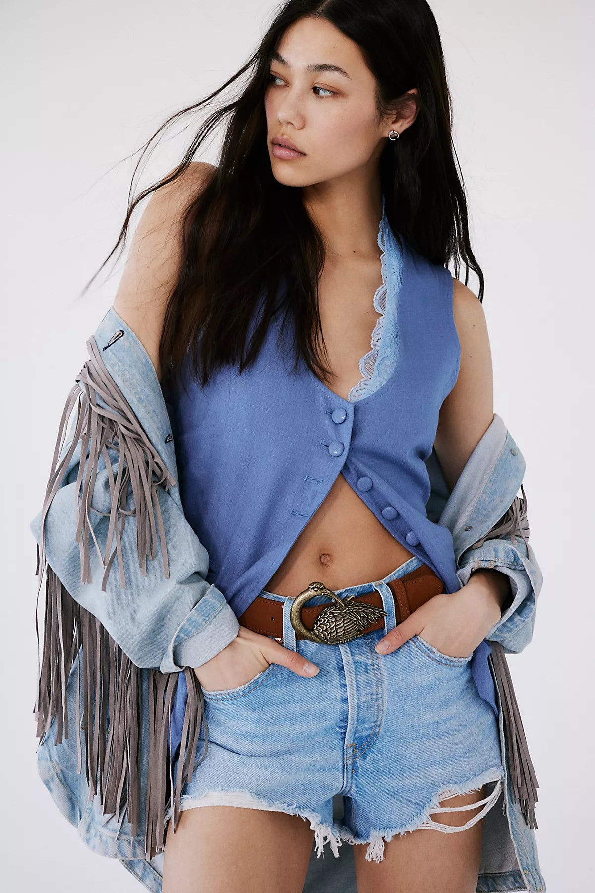 Levi’s 501 High-Rise Denim Shorts