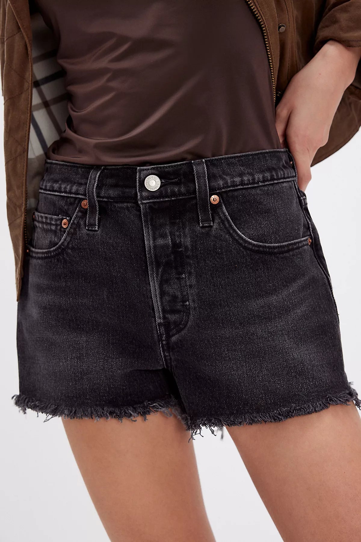 Levi’s 501 High-Rise Denim Shorts