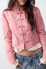 Cloud Nine Ruffle Band Jacket