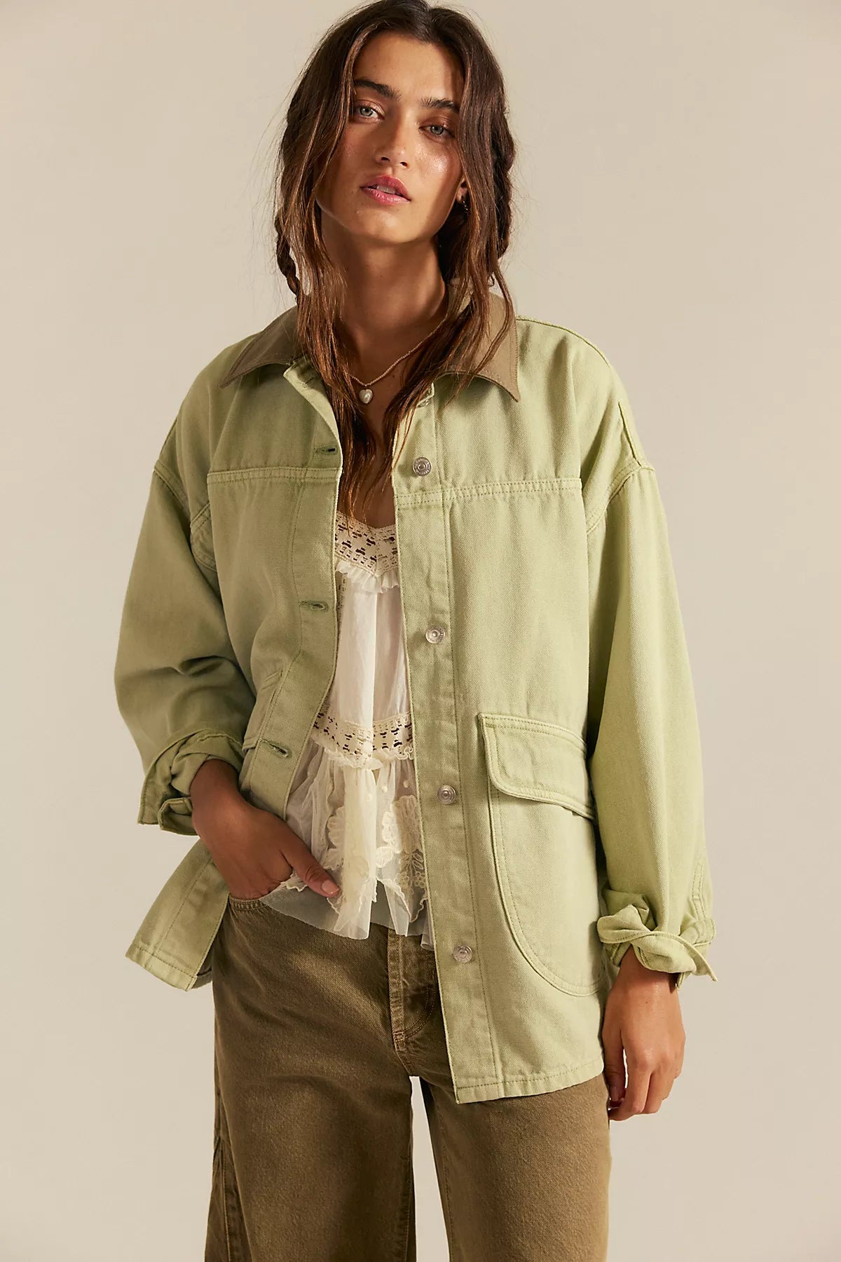 We The Free Lemon Denim Jacket