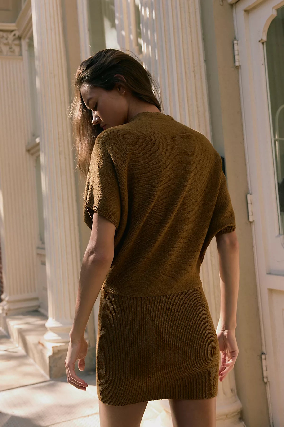 Amara Mini Sweater Dress