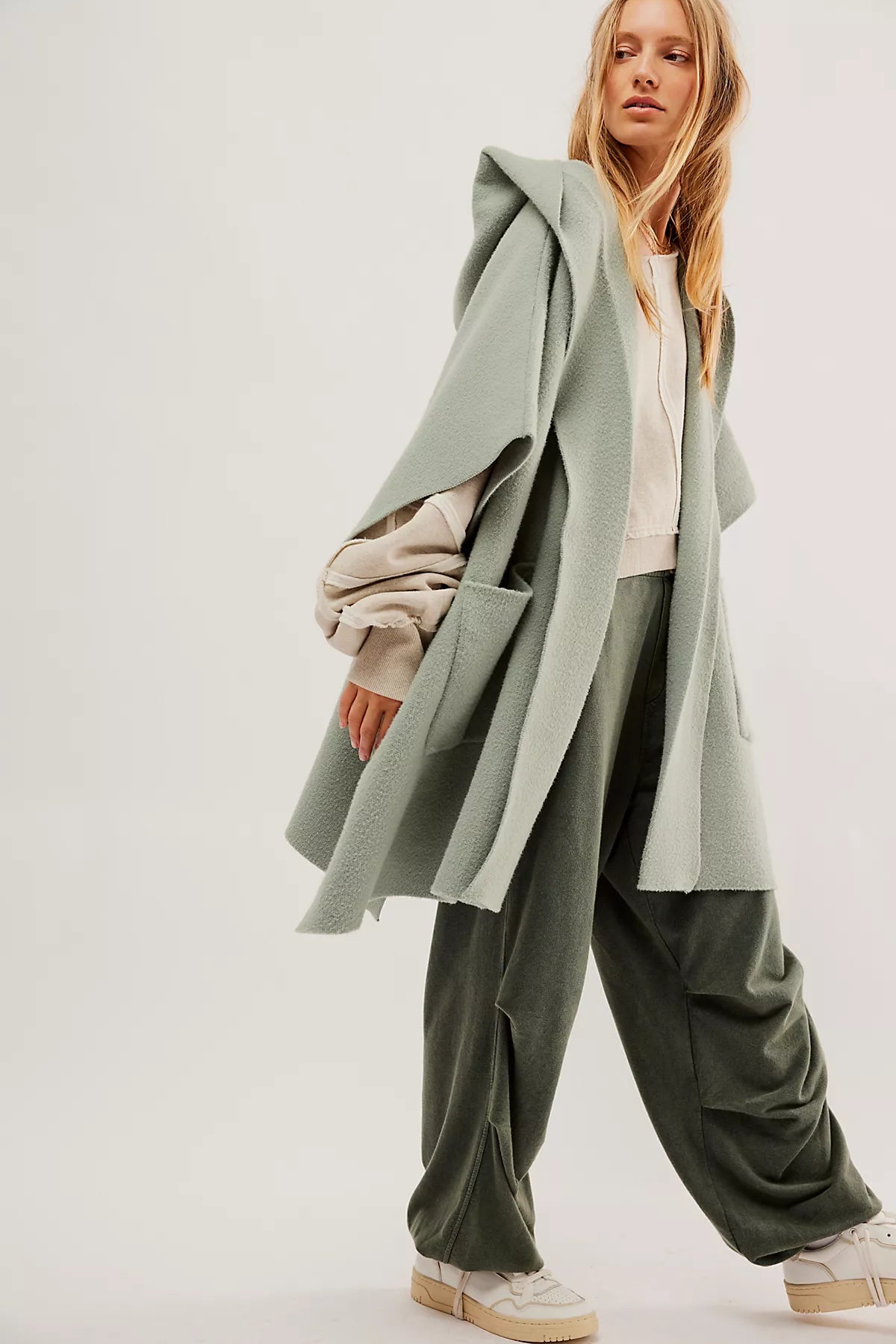 All I Need Cozy Hooded Duster