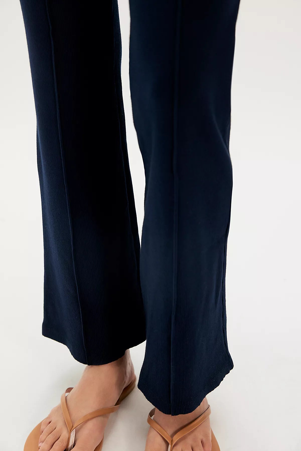 DONNI. The Tall Rib Kick Flare Pants