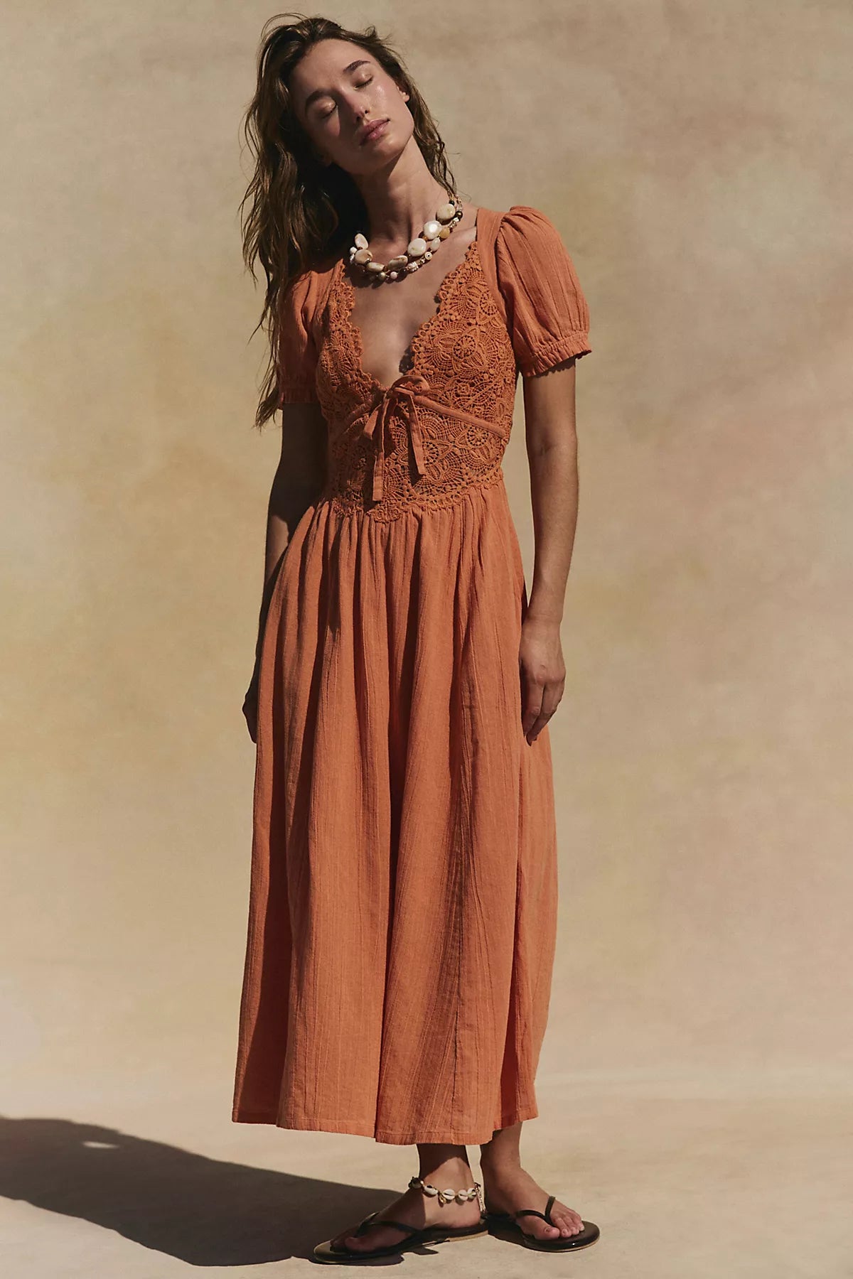 All You Need Is Lace Midi Dress
