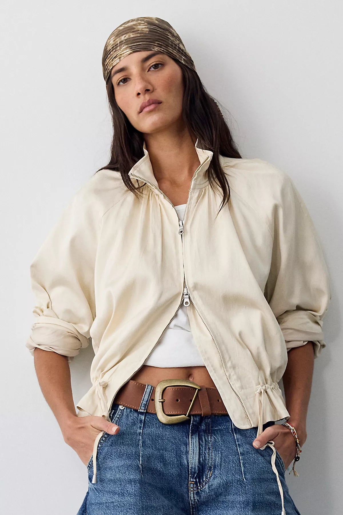 Devon Solid Balloon Jacket