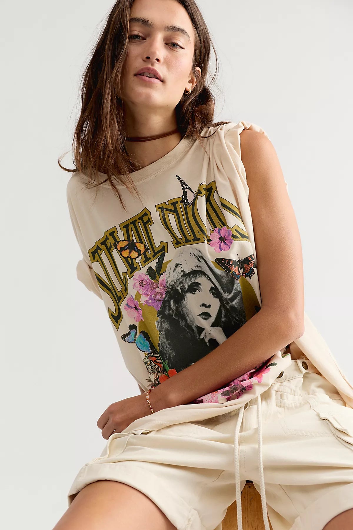 Daydreamer Stevie Nicks Collage Tee