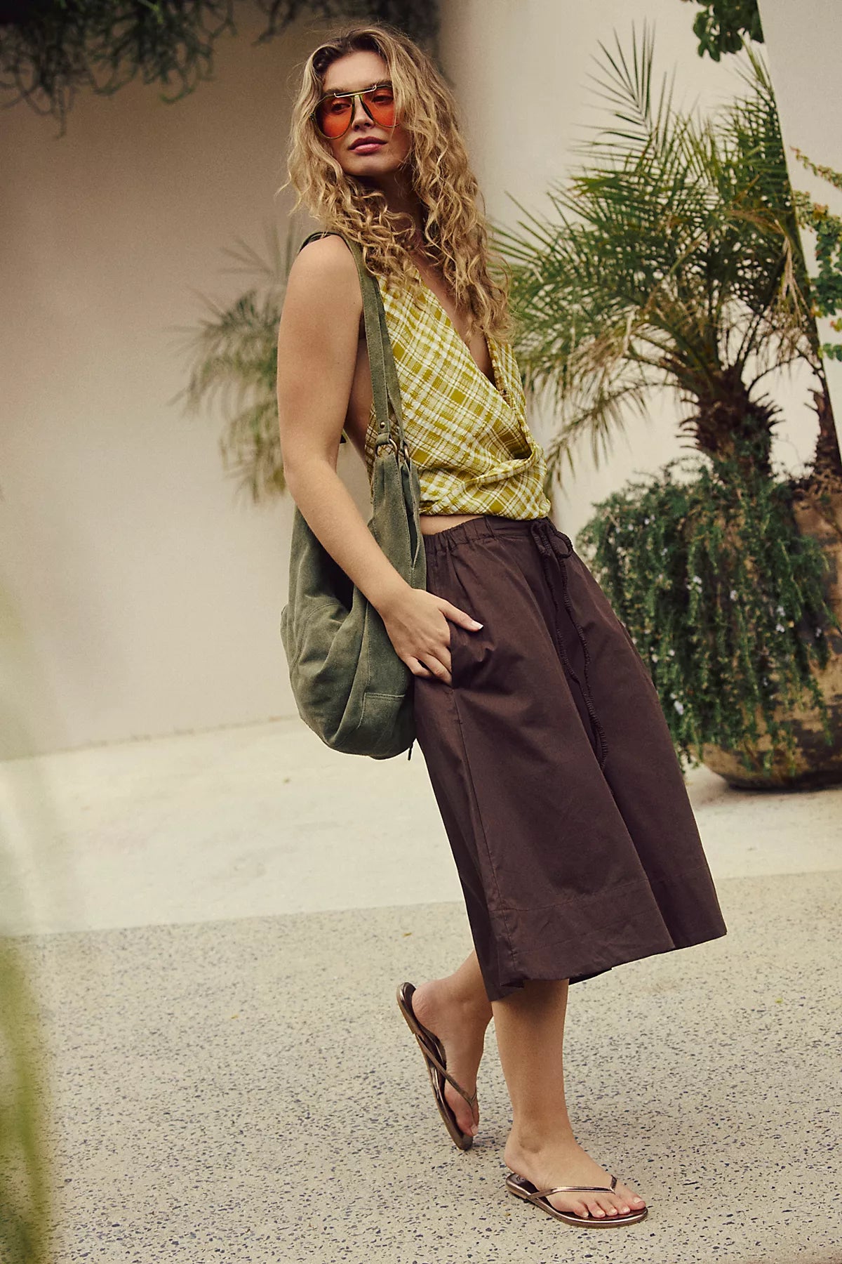 Menorca Slouchy Capris
