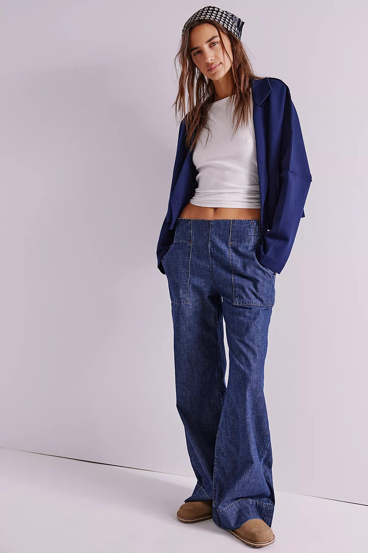 We The Free Breezy Denim Pull-On Jeans