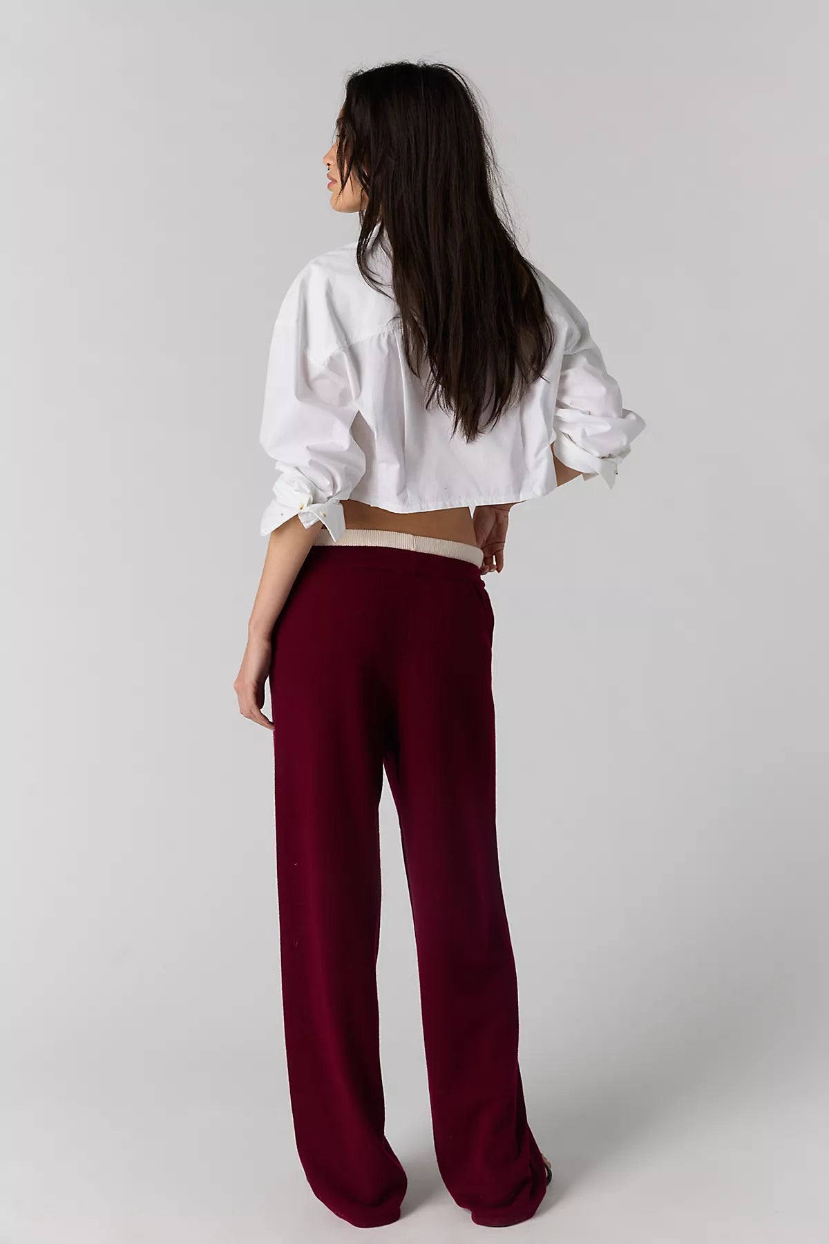 Artless Layered Cashmere Pants