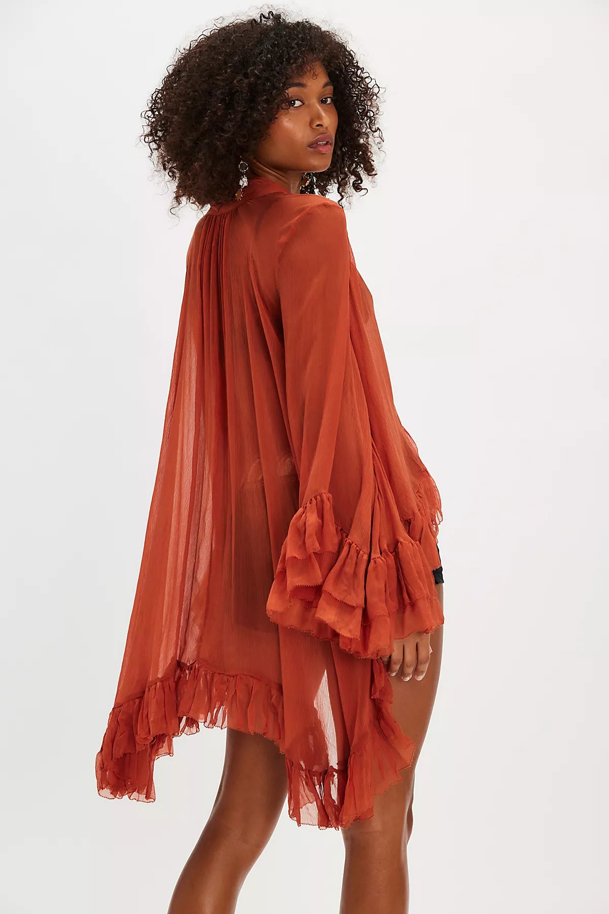 Full Sleeve Frill Top