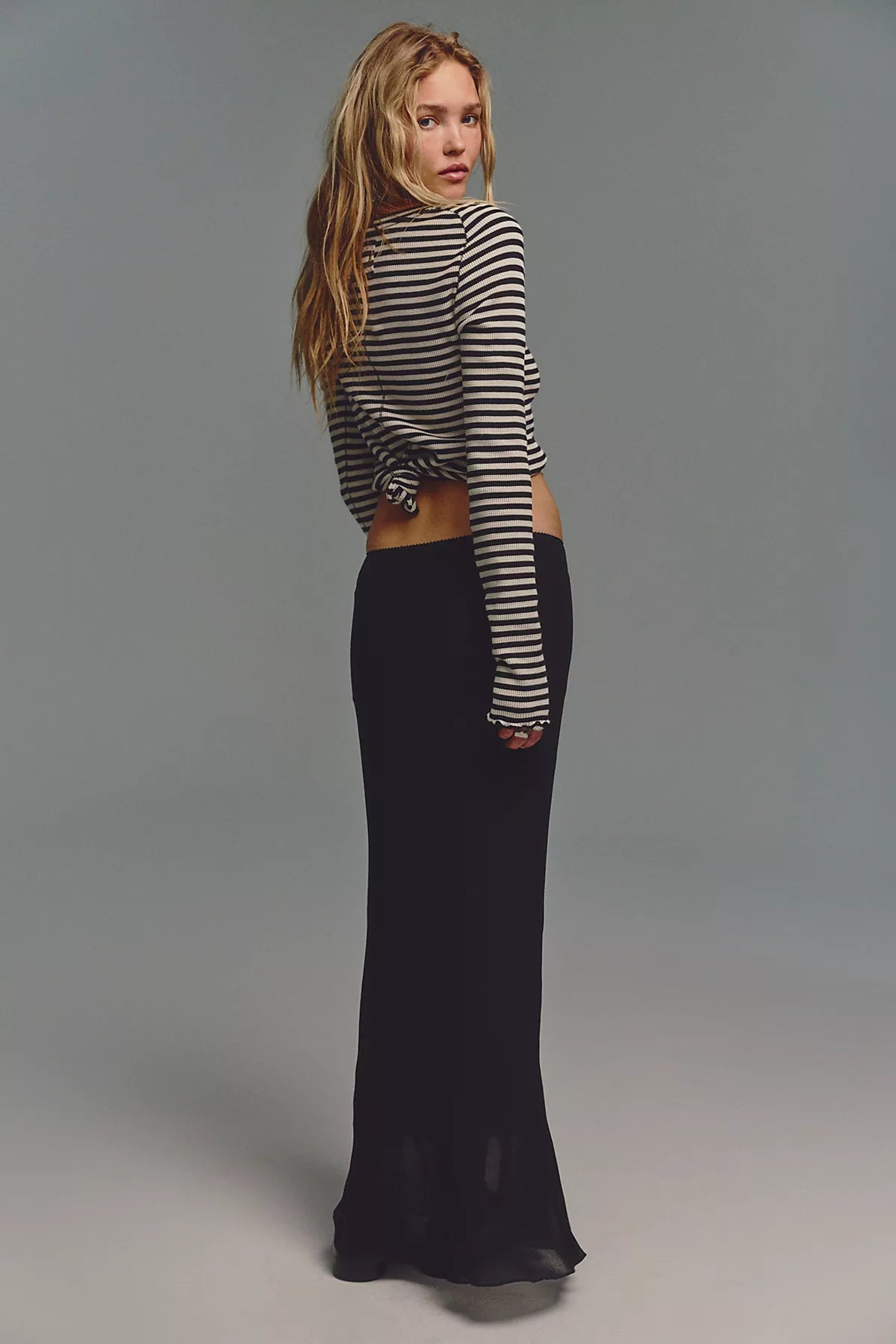FP One Chloe Solid Maxi Skirt