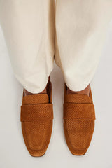 At Ease Embossed Loafers