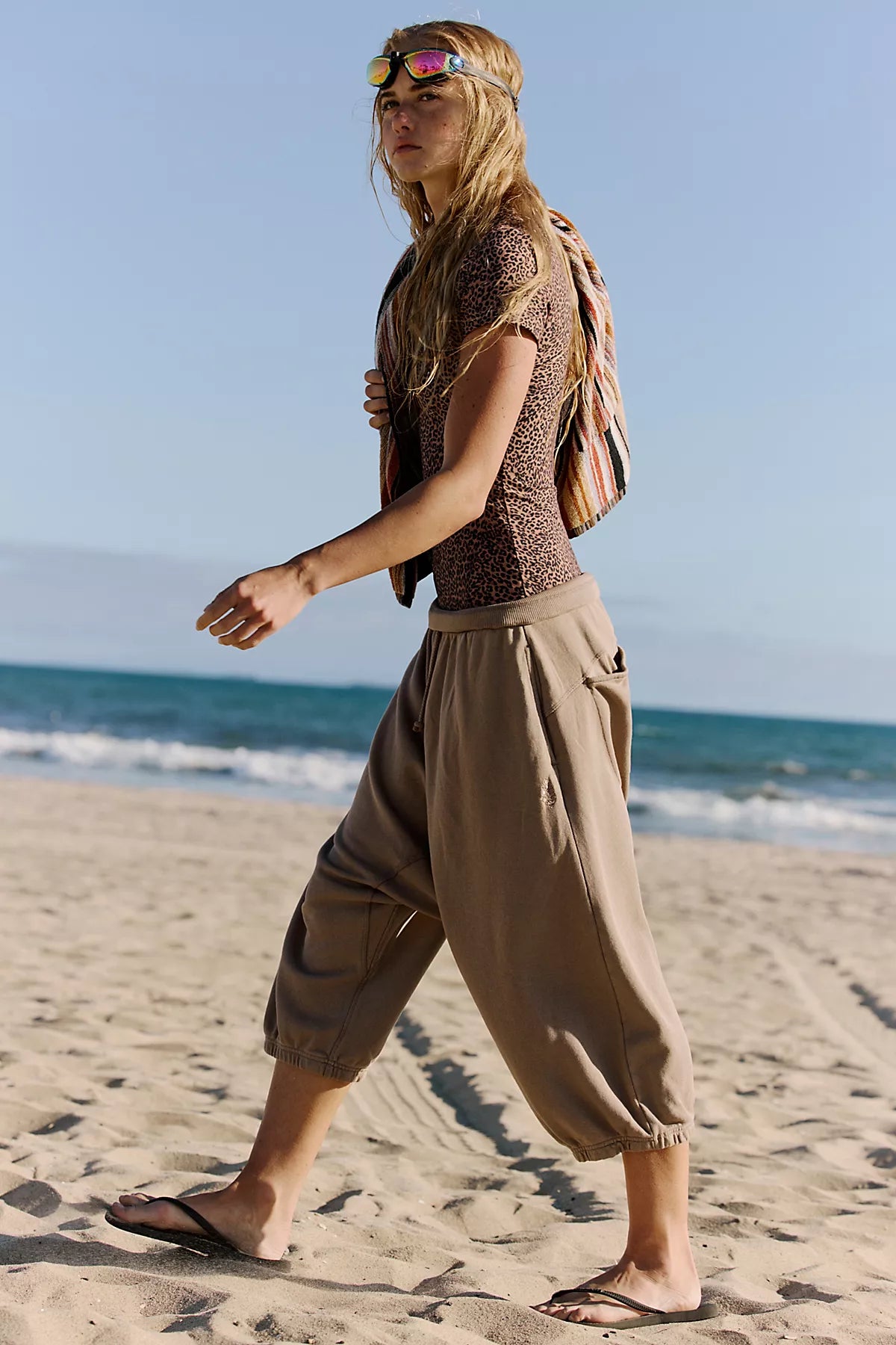 All In Cropped Harem Pants