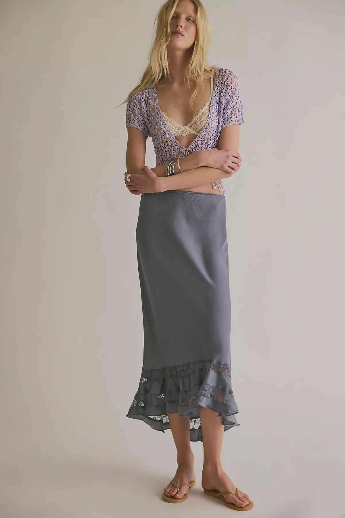 Sea Shimmer Crochet Cardi
