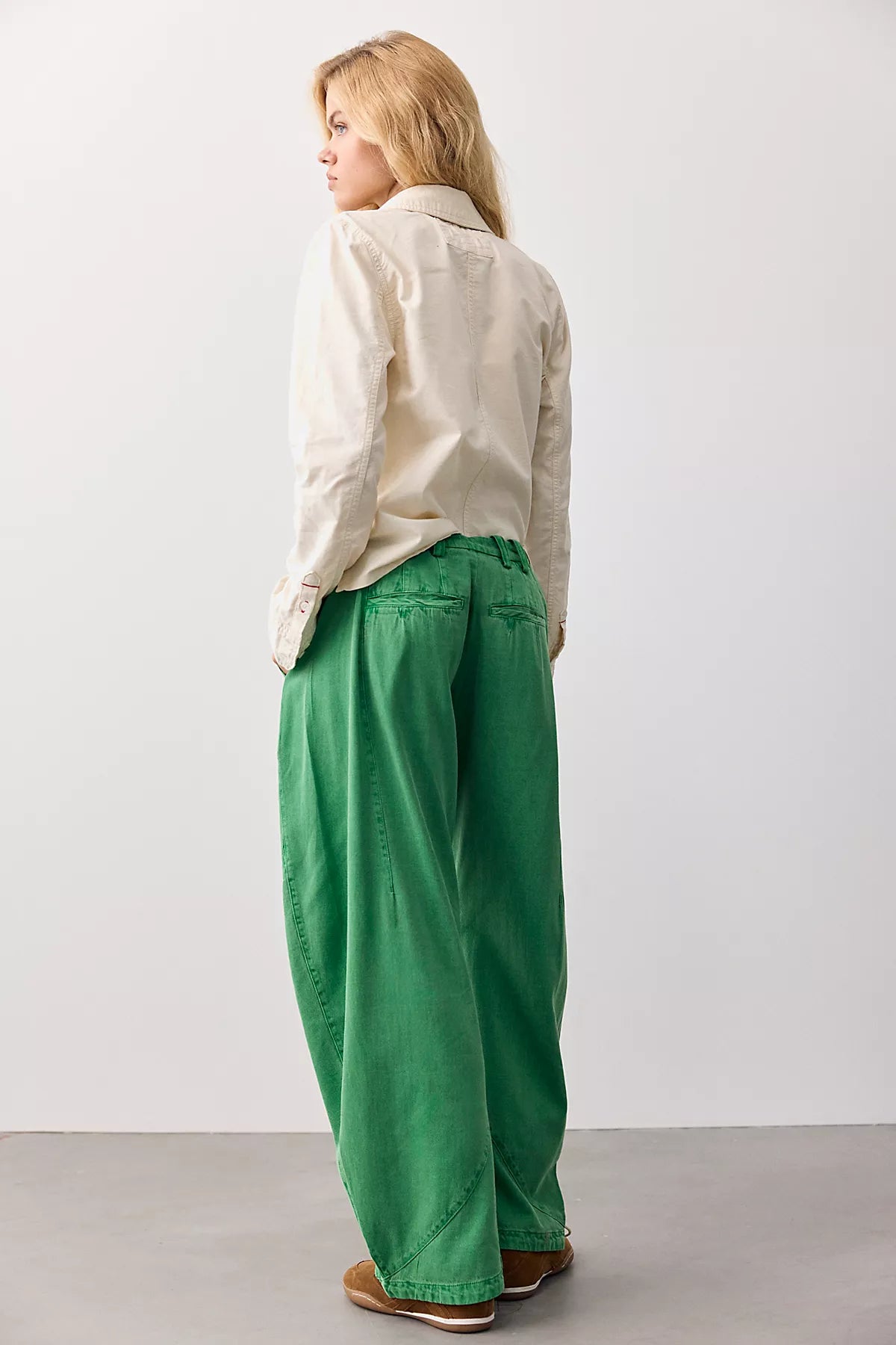 Spotlight Washed Barrel Chino Trousers