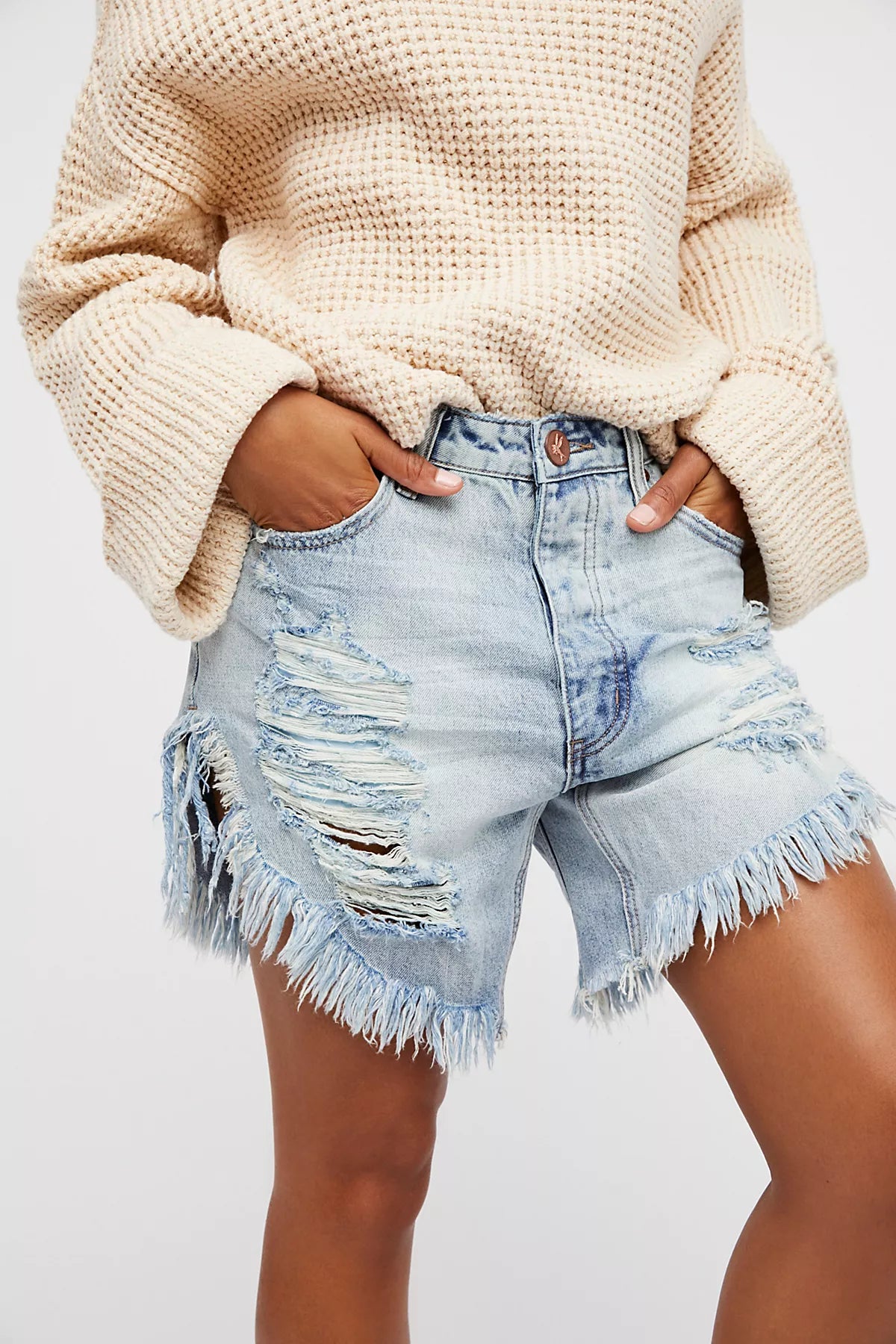OneTeaspoon Frankies Cutoff Shorts