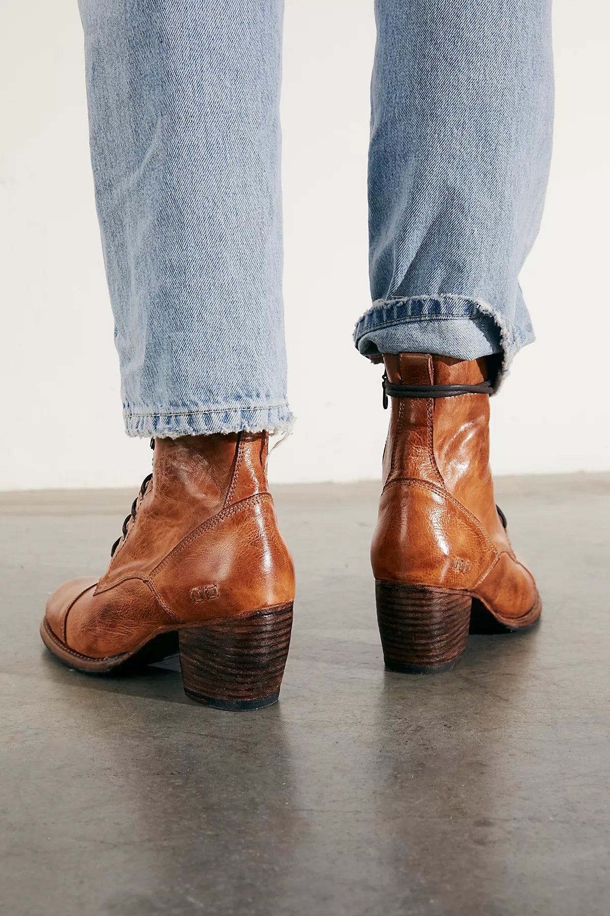 Brooklyn Lace Up Ankle Boots