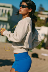 For The Win Off-The-Shoulder Sweatshirt
