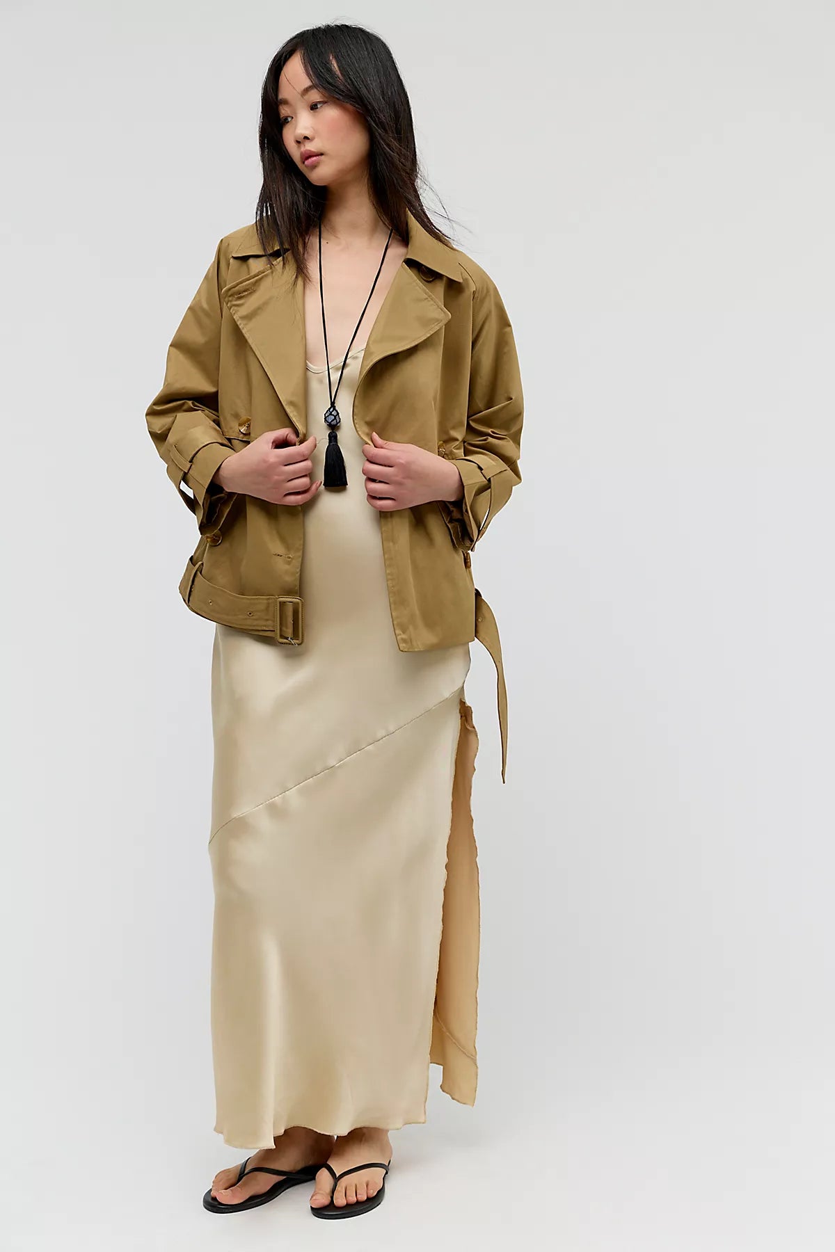 APPARIS Gaia Short Trench Jacket