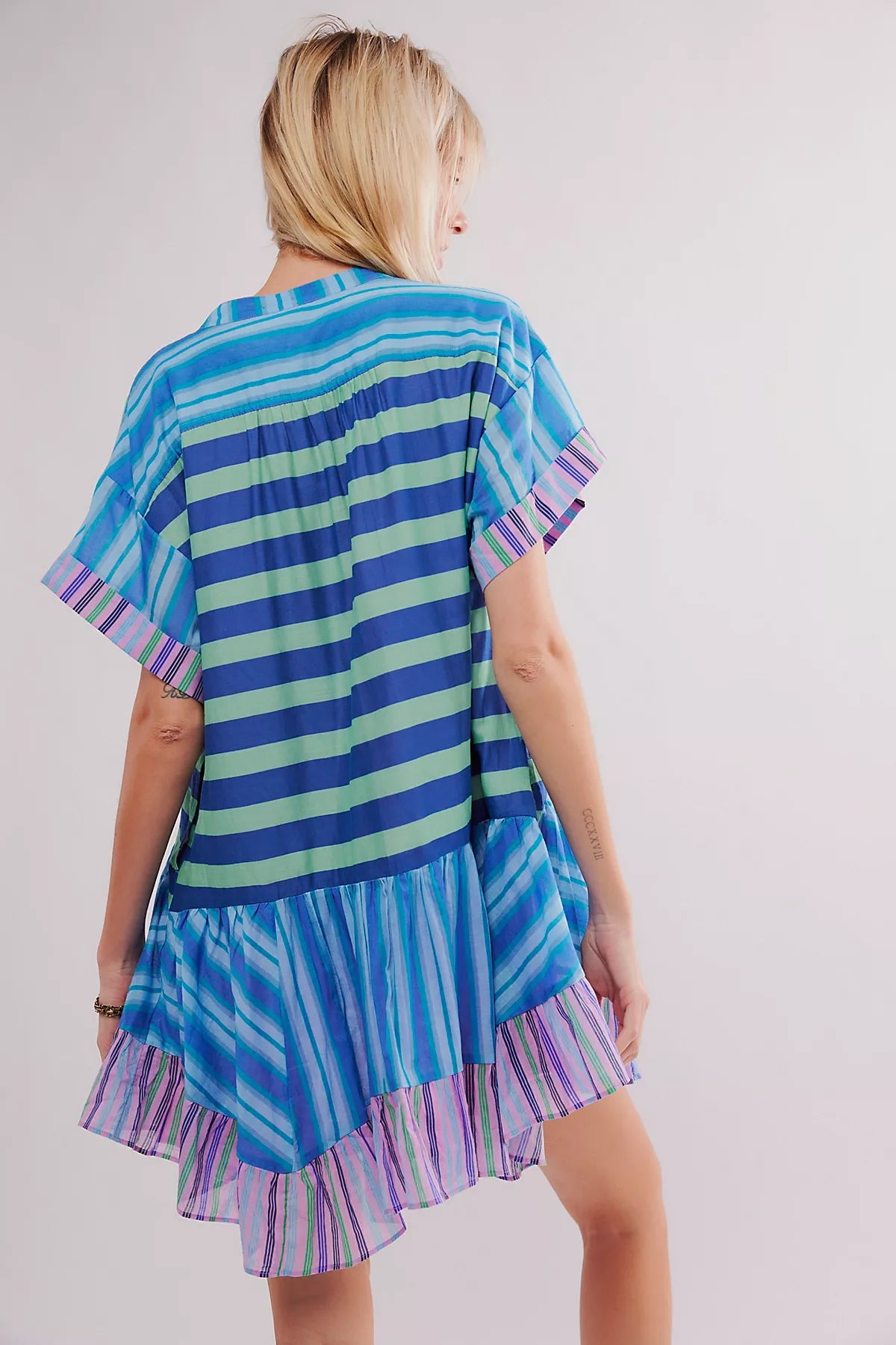 Agnes Printed Mini Dress