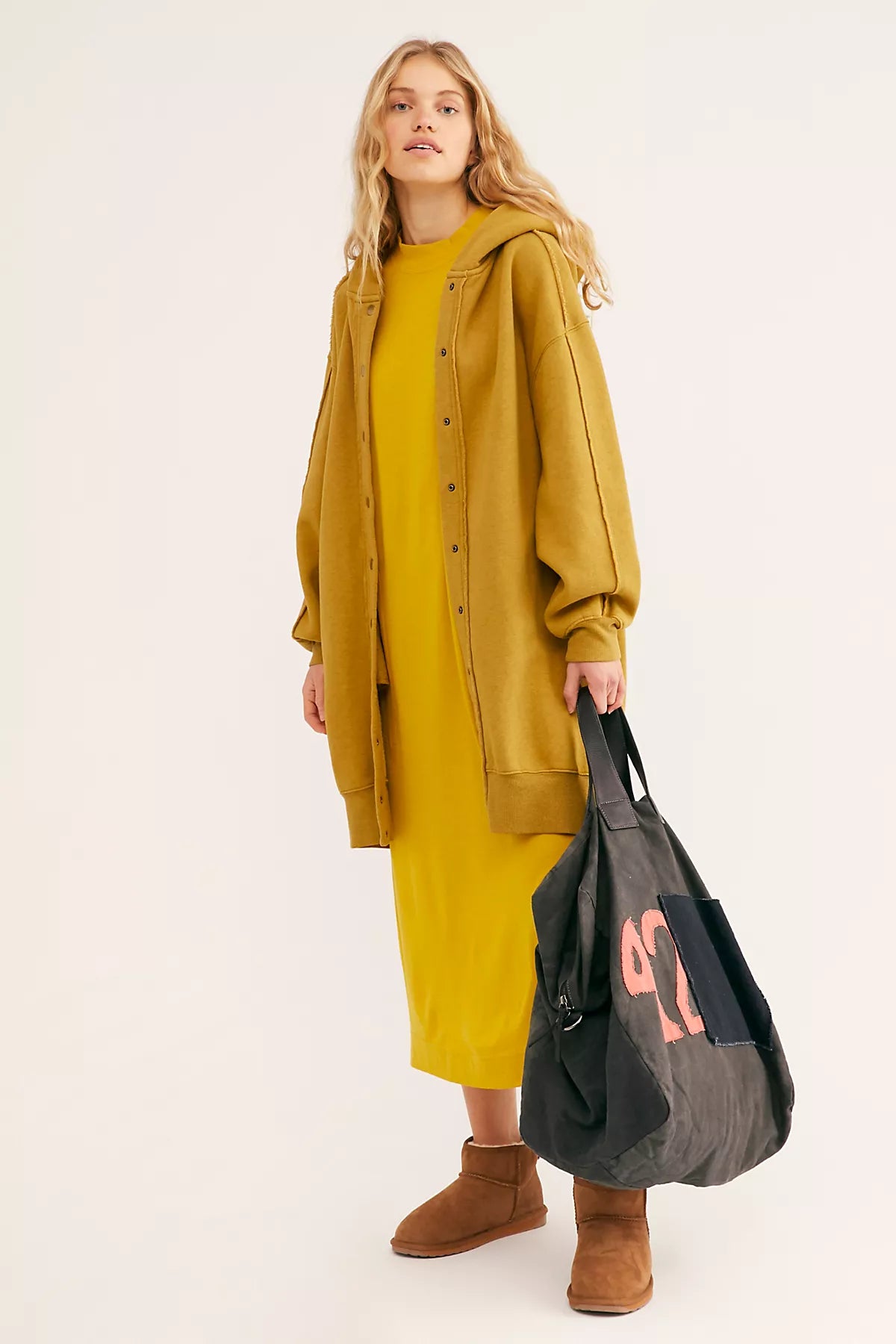 All Day Long Midi T-Shirt Dress
