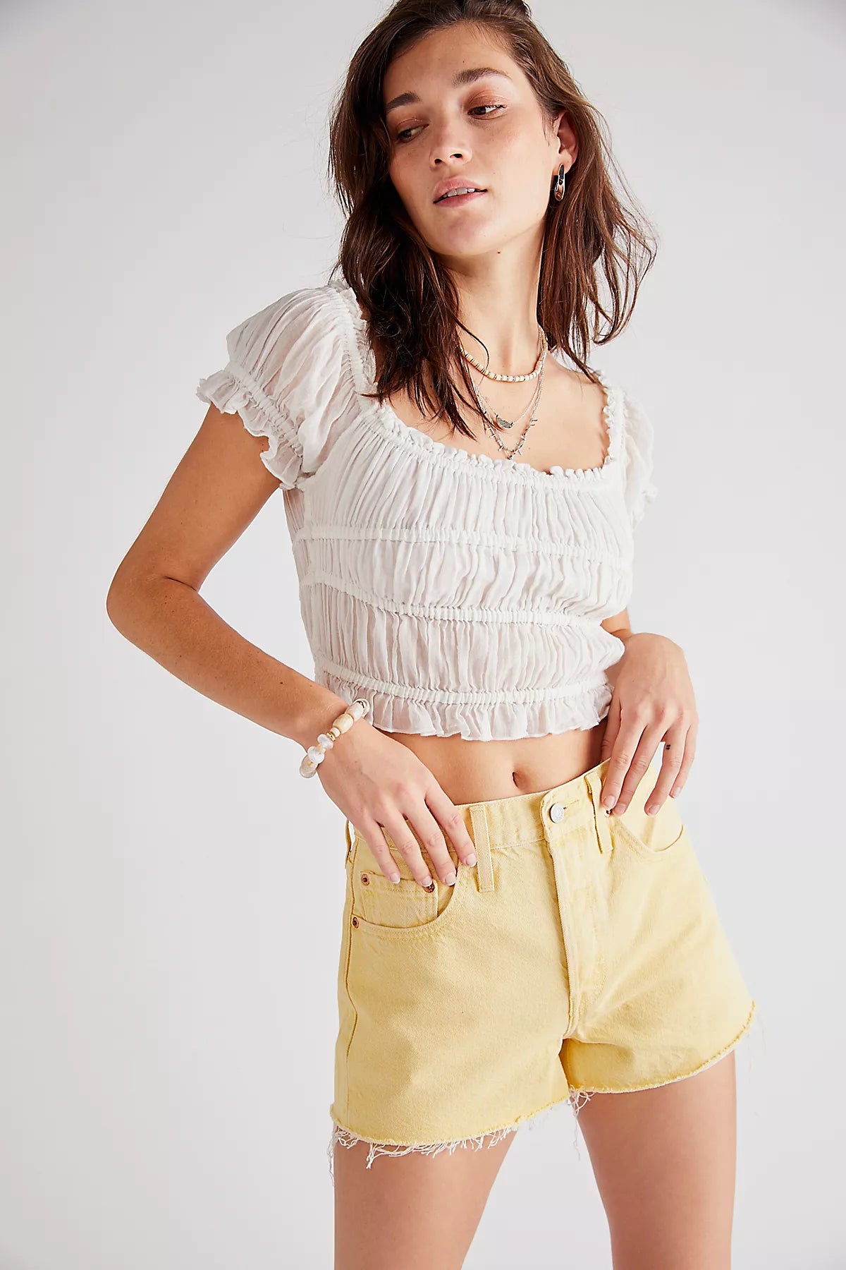 Levi’s 501 High-Rise Denim Shorts