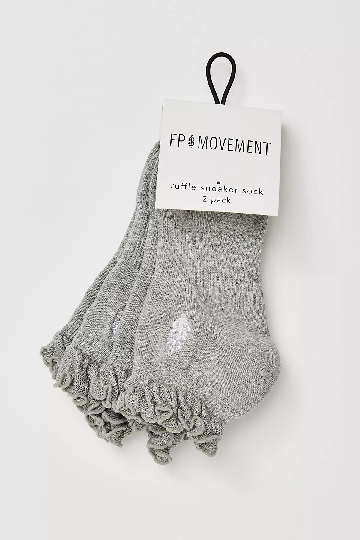 FP Movement Ruffle Sneaker Sock 2-Pack