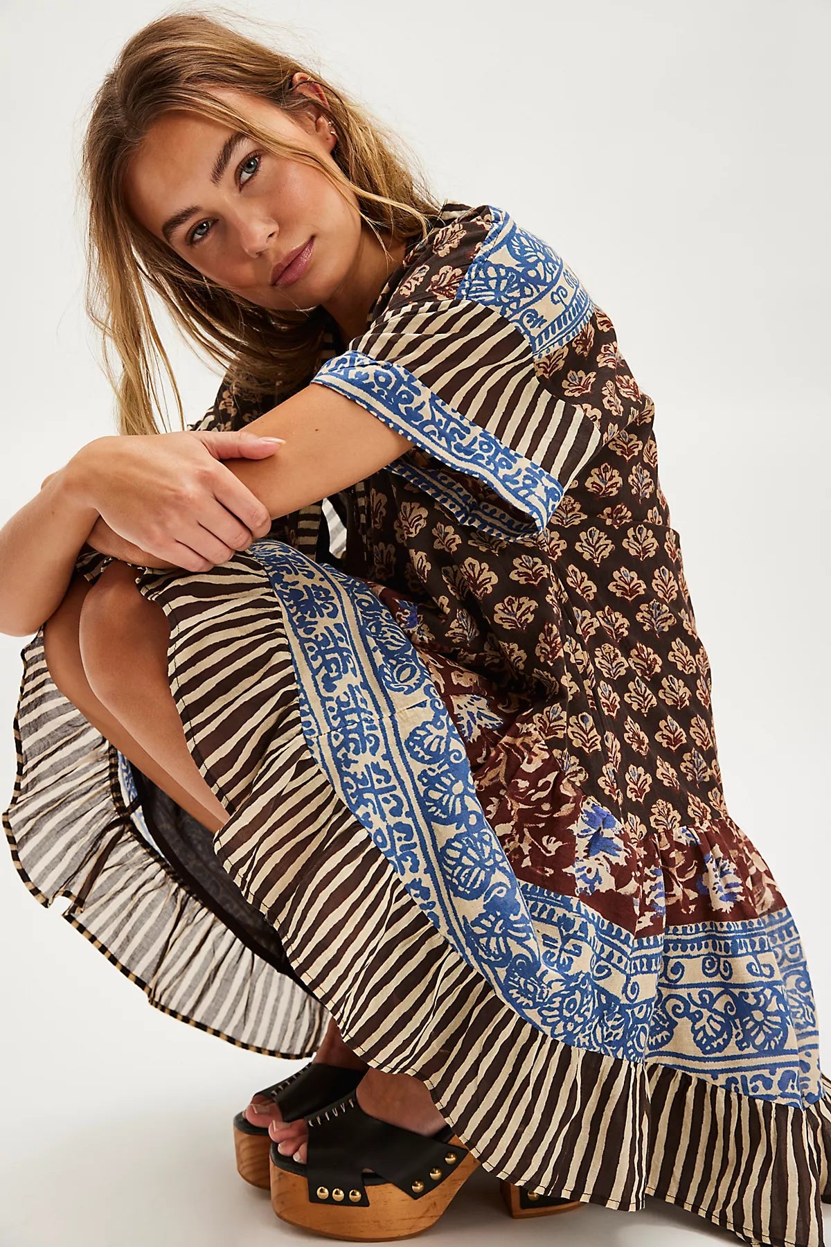 Agnes Printed Mini Dress