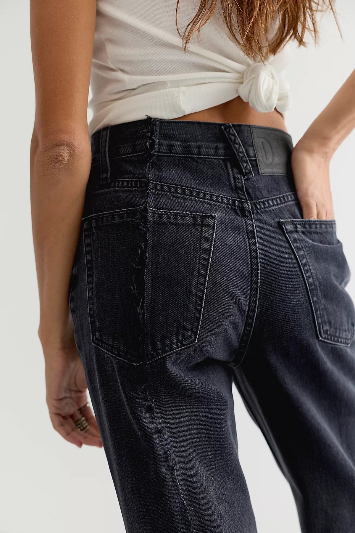 Dala Alley High-Rise Straight Jeans