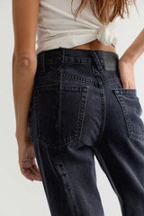 Dala Alley High-Rise Straight Jeans