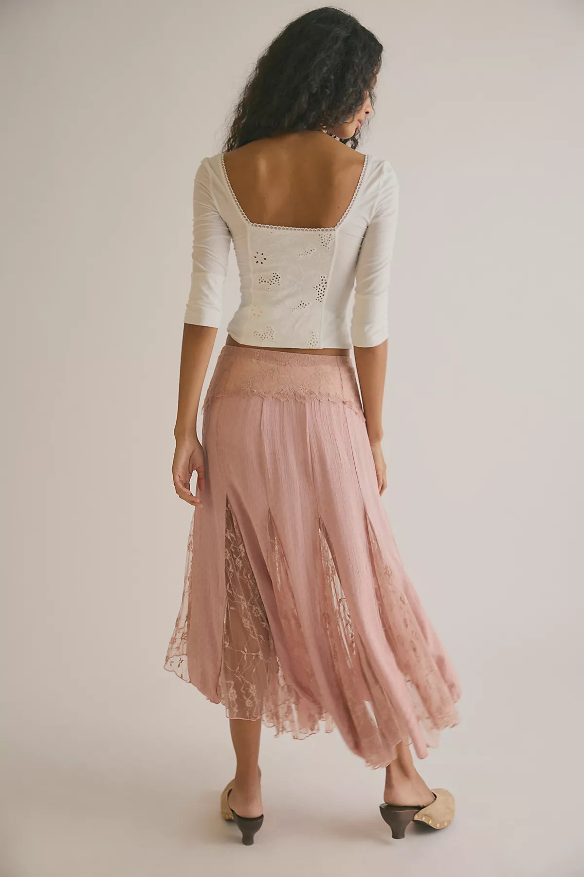 Nice To Meet You Maxi Slip Skirt