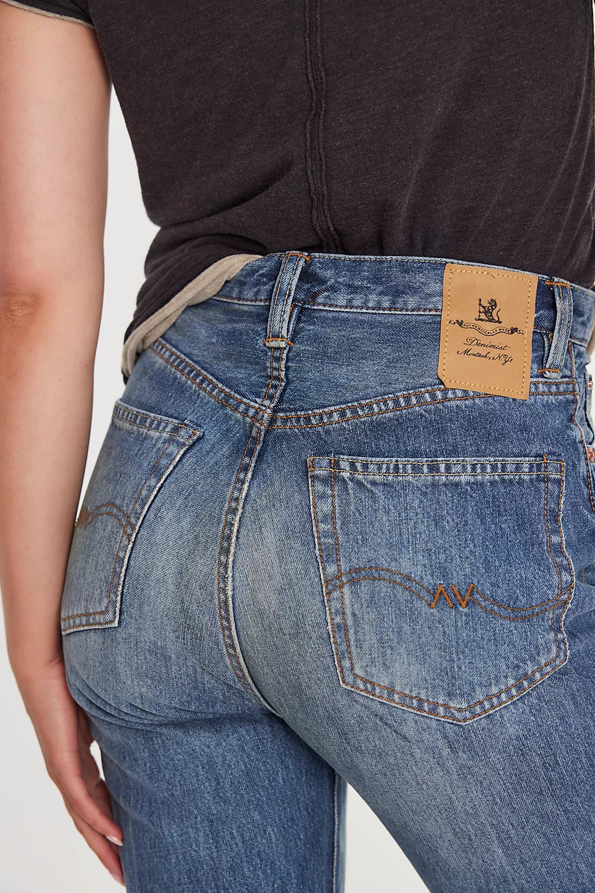 Denimist Dena Mid-Rise Flare Jeans