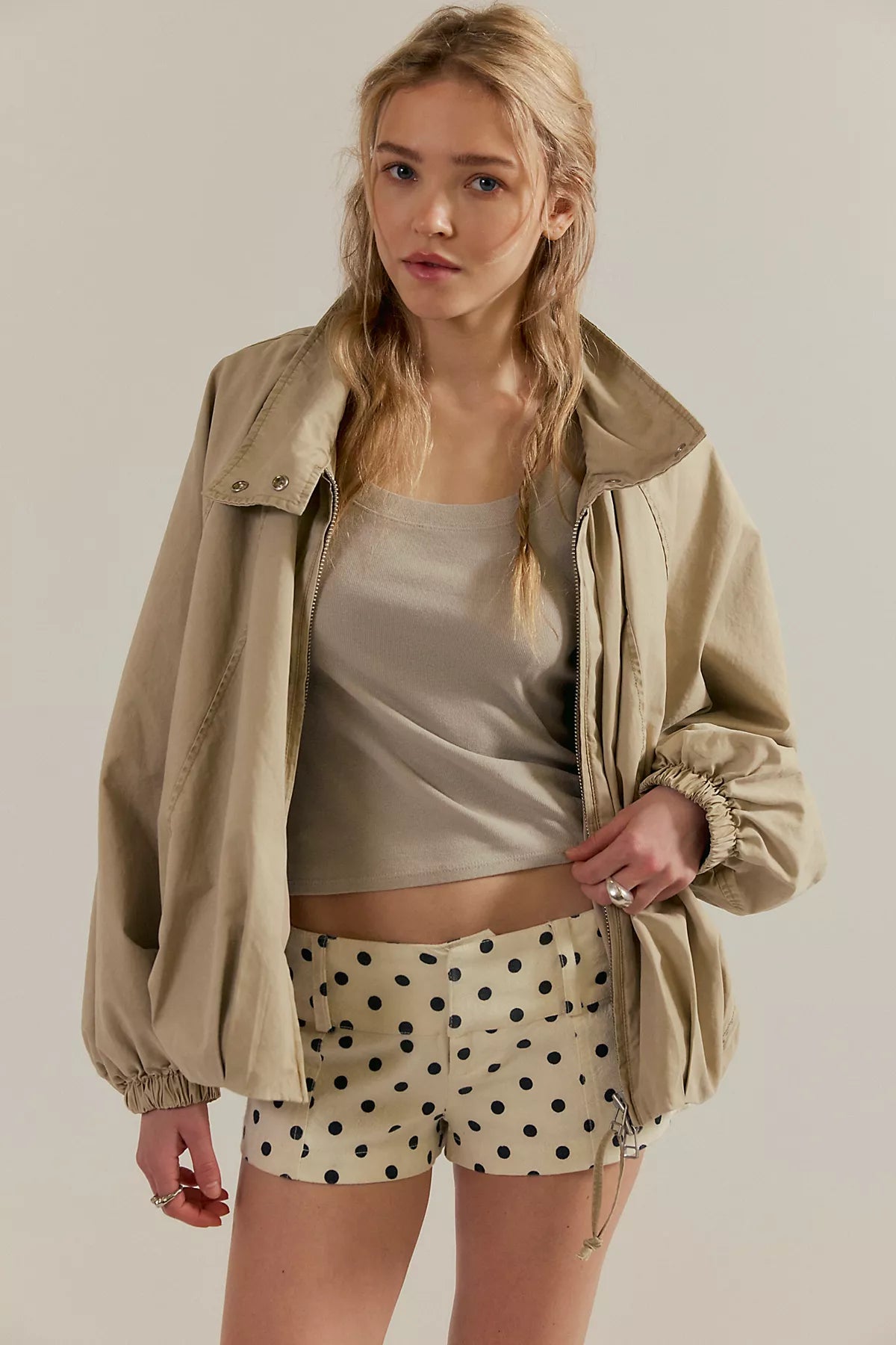 Ana Printed Micro Shorts