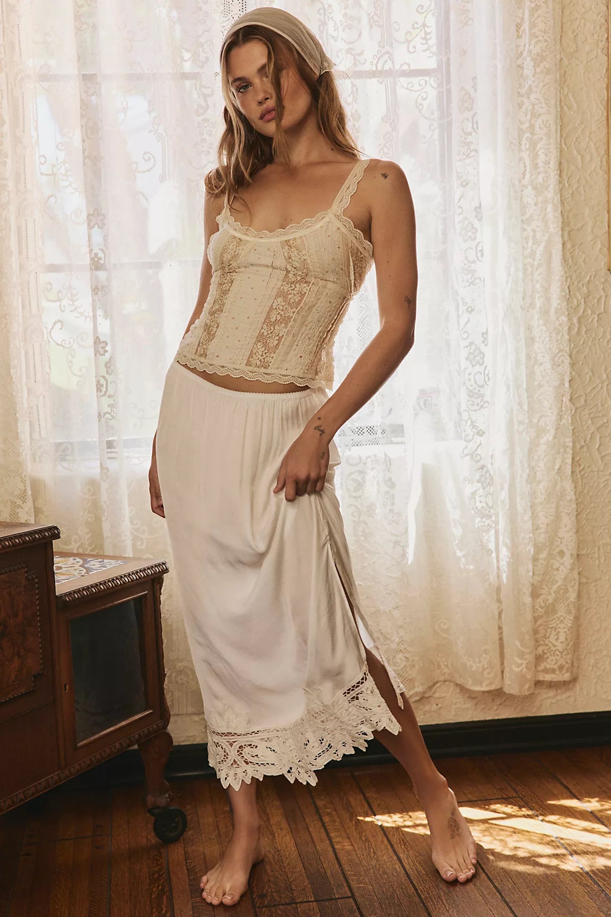 Buttercup Maxi Slip Skirt