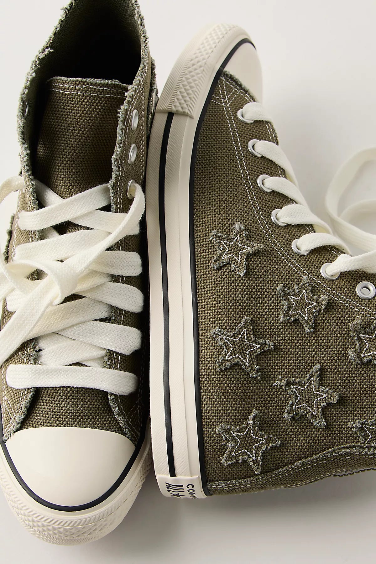 Chuck Taylor All Star Distressed Stars High-Top Sneakers
