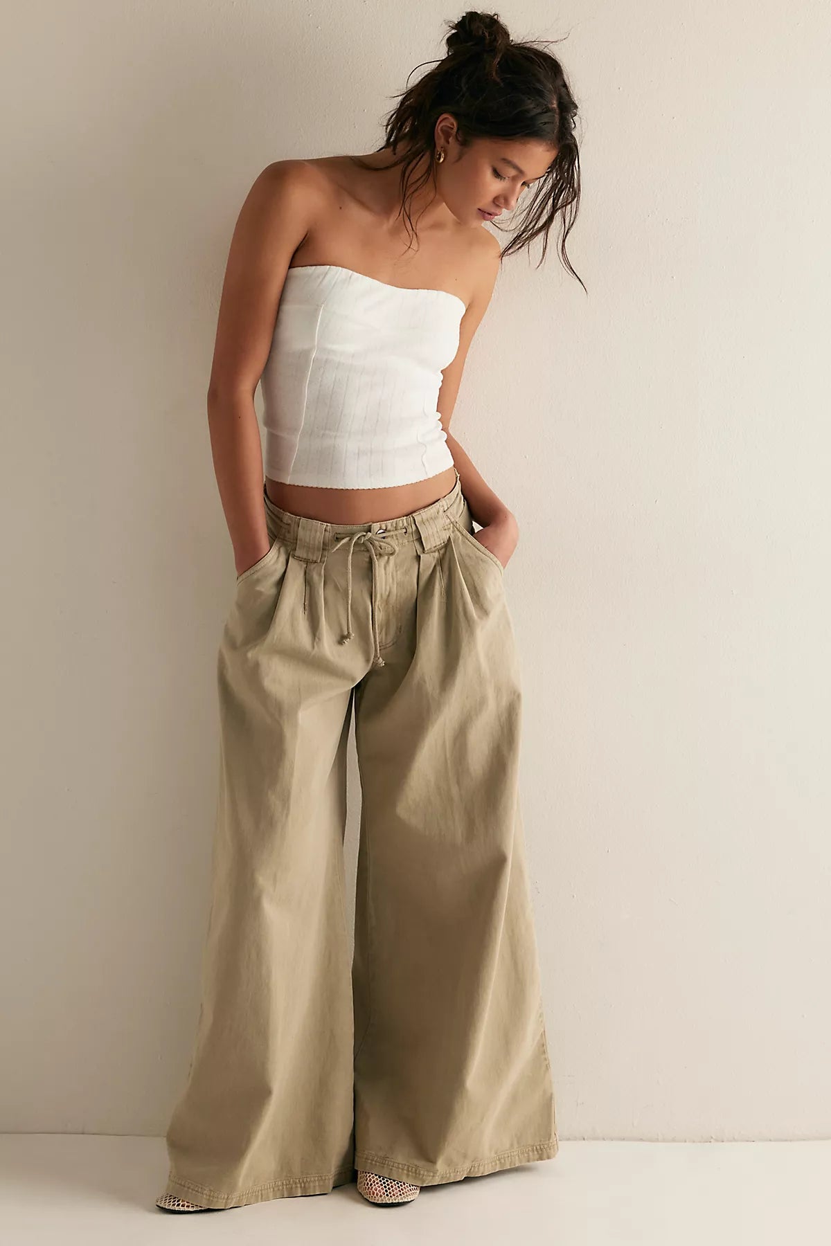 End Game Pointelle Tube Top