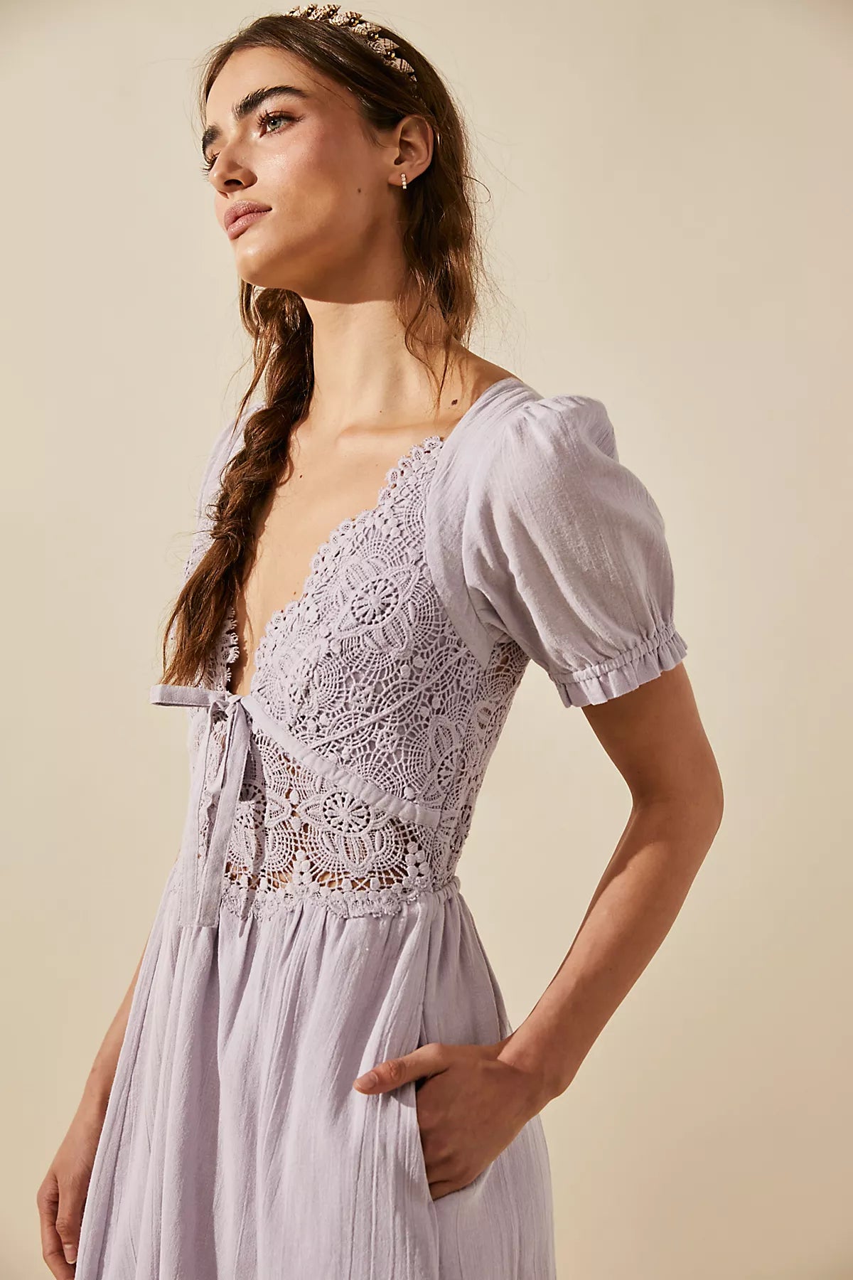 All You Need Is Lace Midi Dress