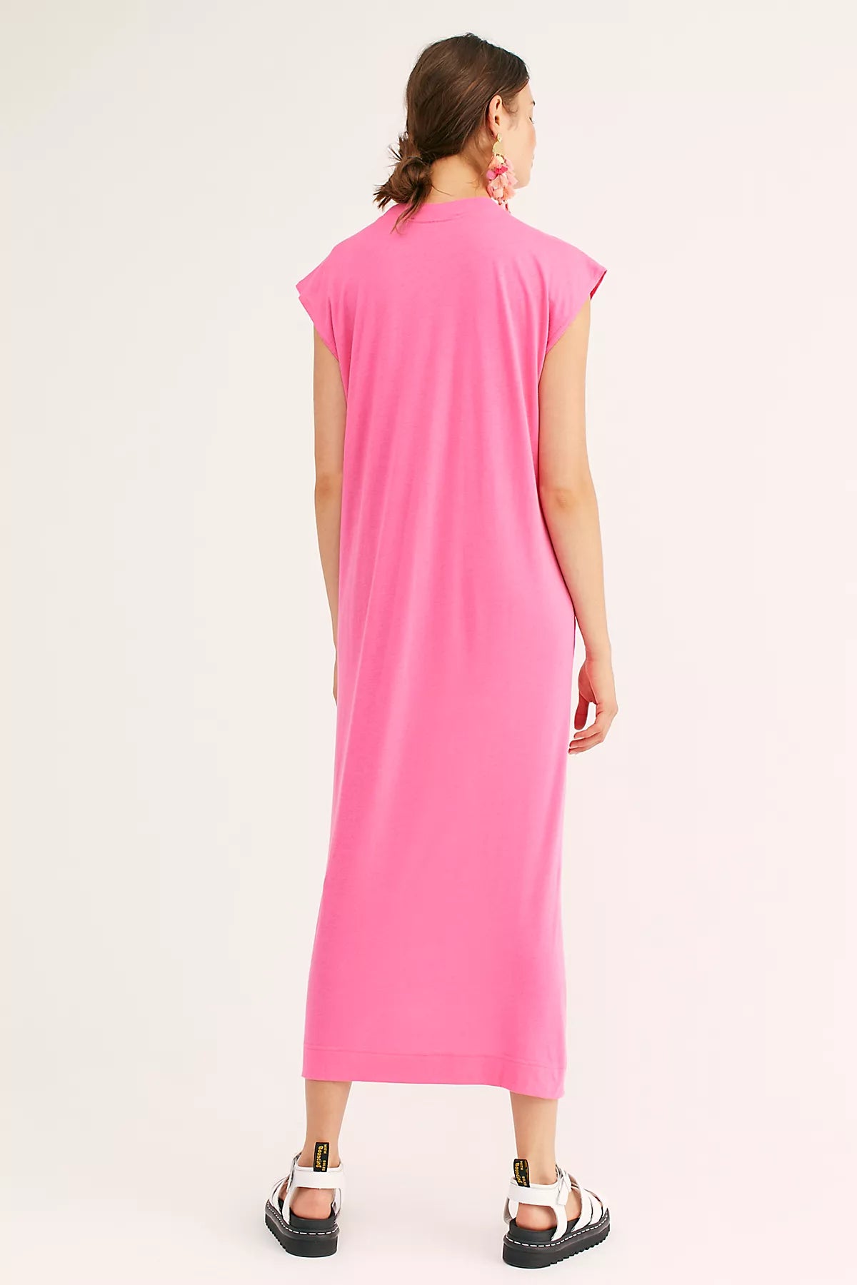 All Day Long Midi T-Shirt Dress