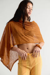 Maggie Everyday Asymmetrical Knit Poncho