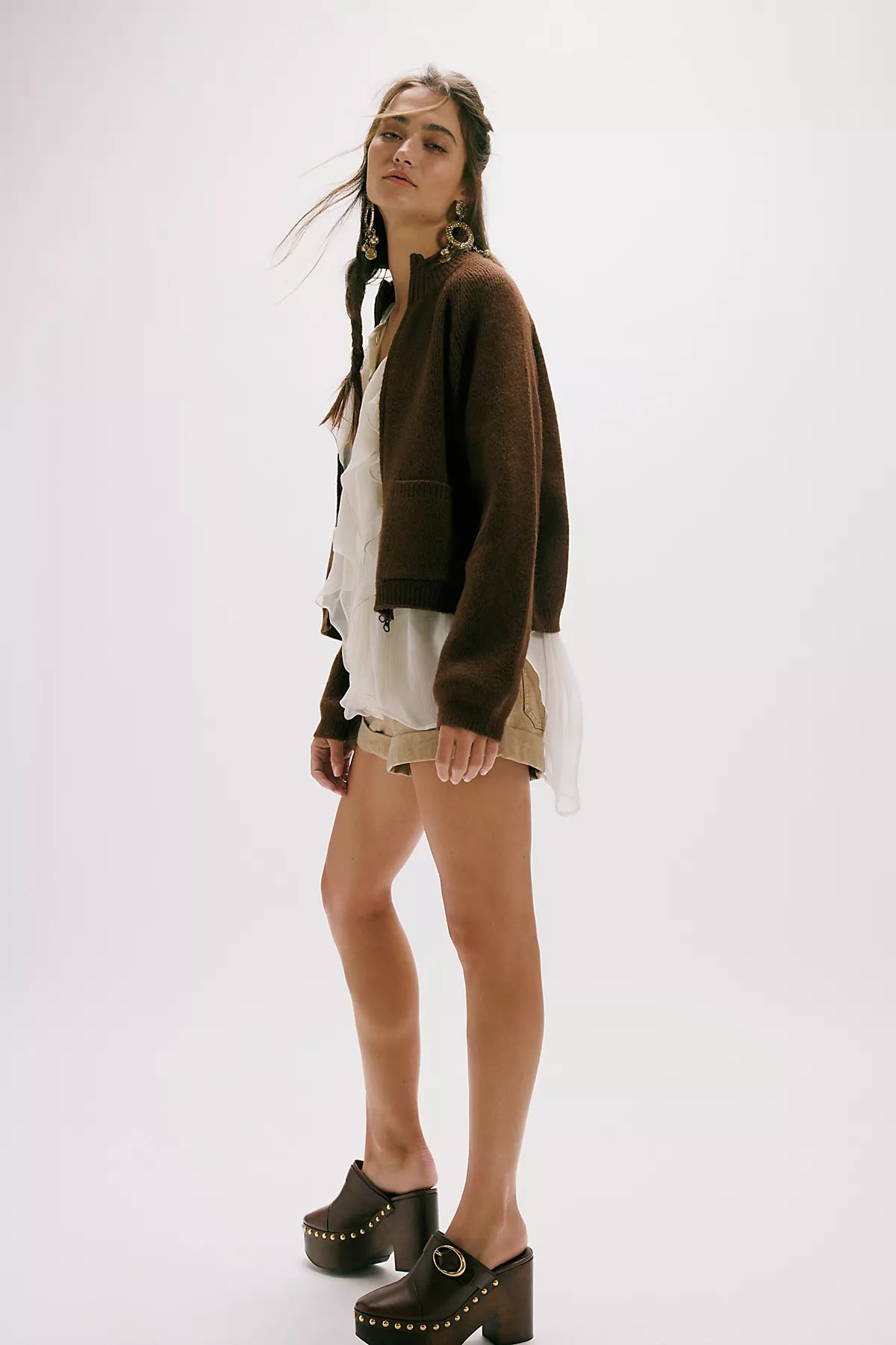 We The Free On It Zip-Up Cardigan