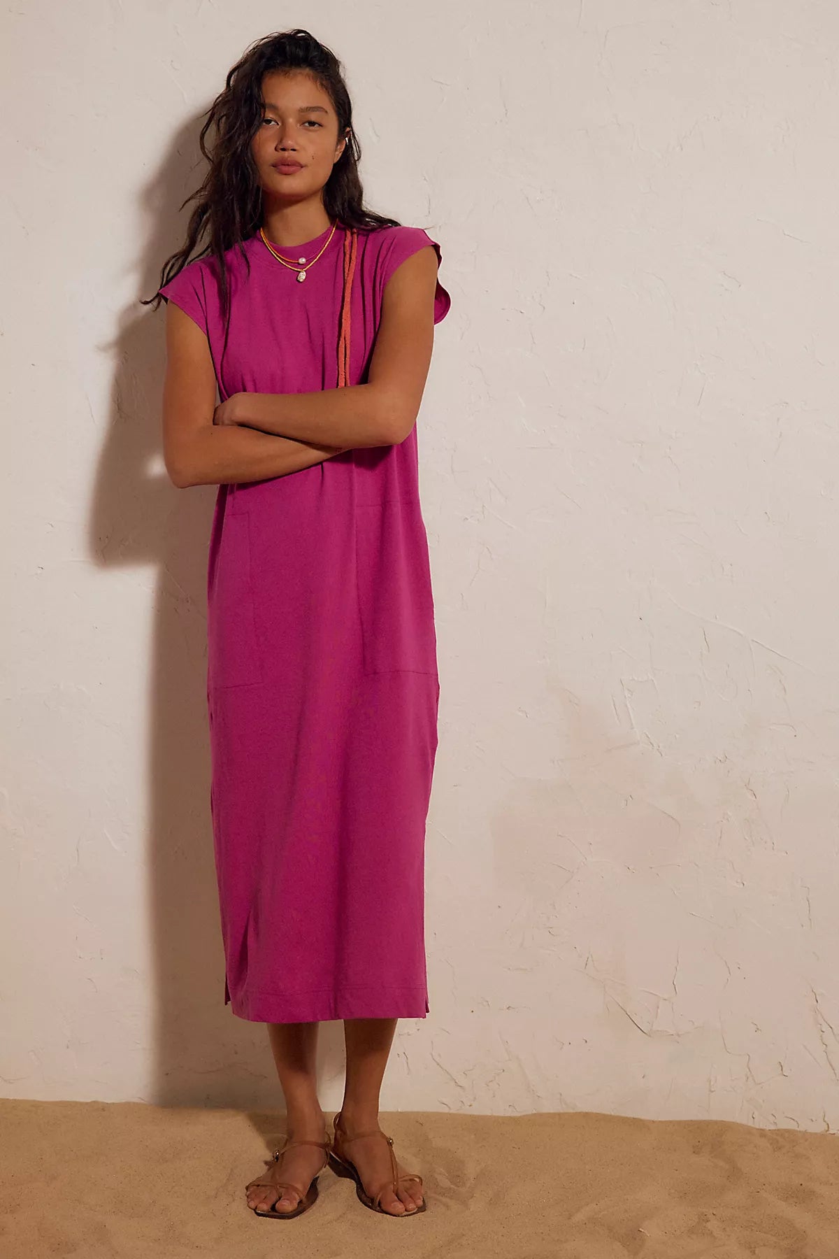All Day Long Midi Dress