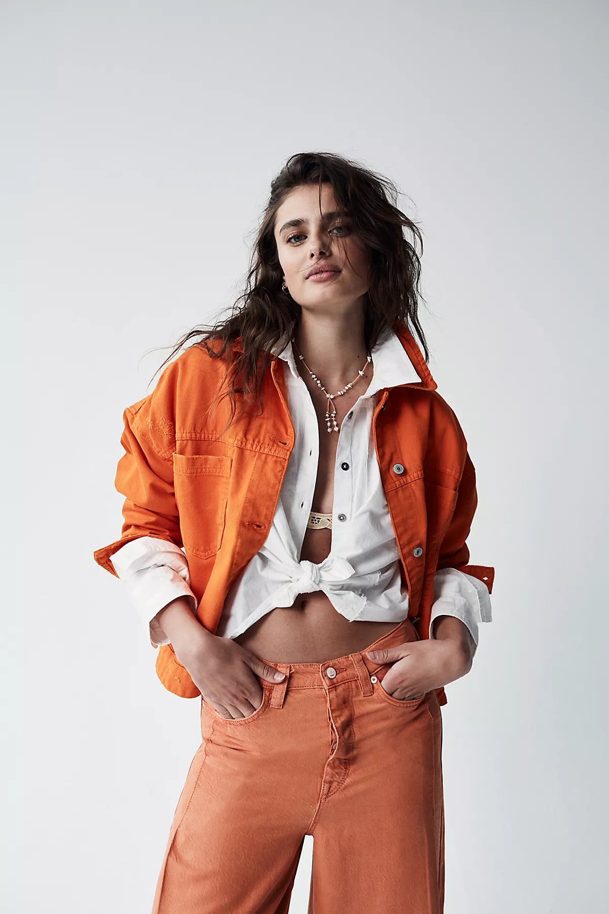 We The Free Opal Swing Denim Jacket