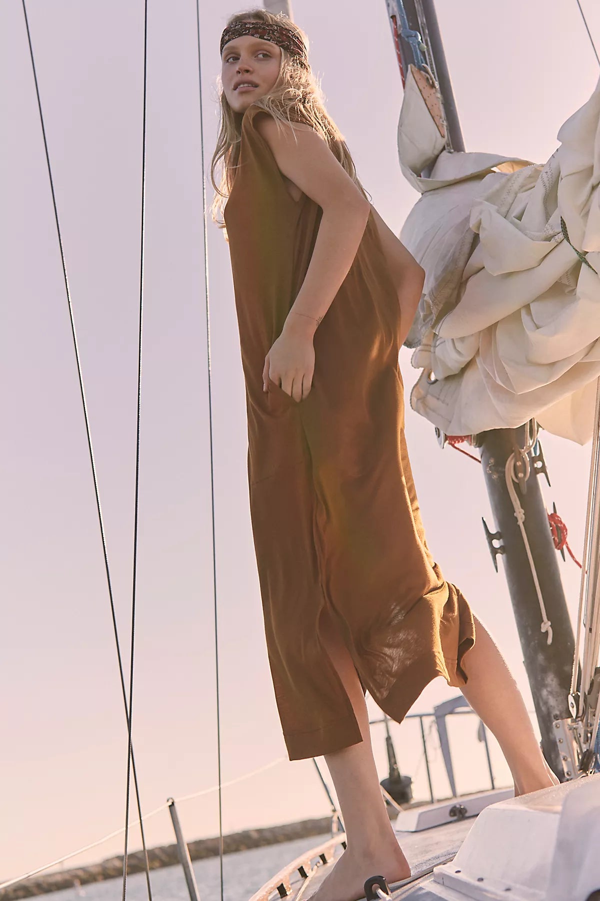 All Day Long Midi T-Shirt Dress